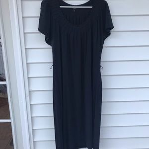 Talbots Flutter Sleeve Dress